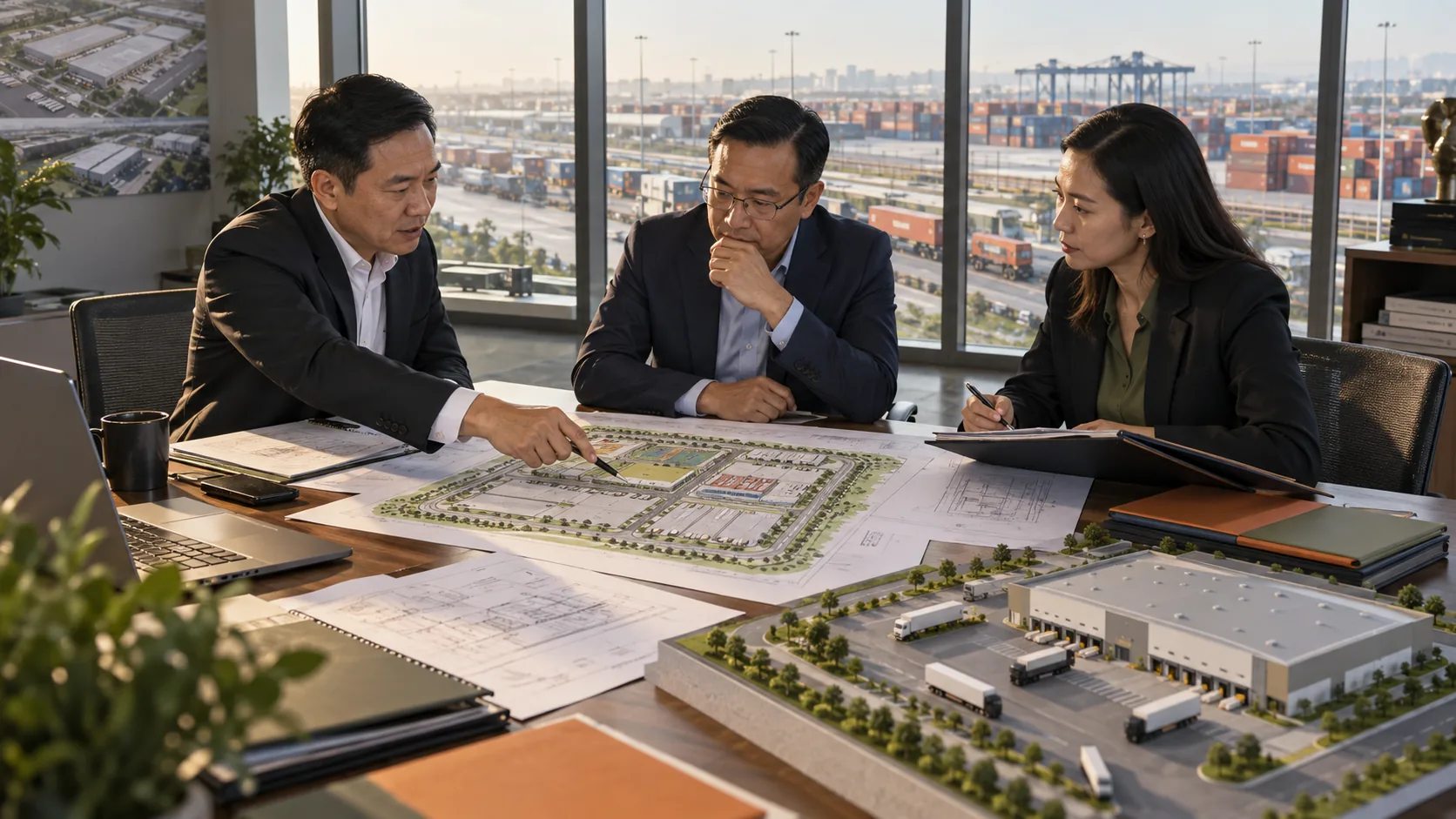 Chủ vốn, nhà phát triển và người vận hành cùng thẩm định phương án logistics