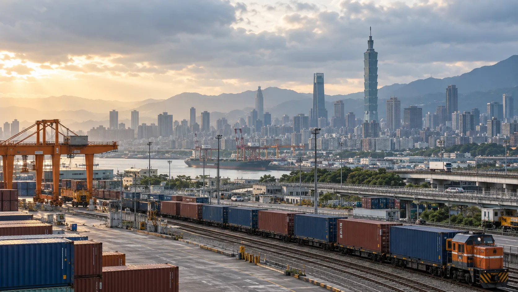 Hạ tầng logistics và đường sắt tại Đài Bắc