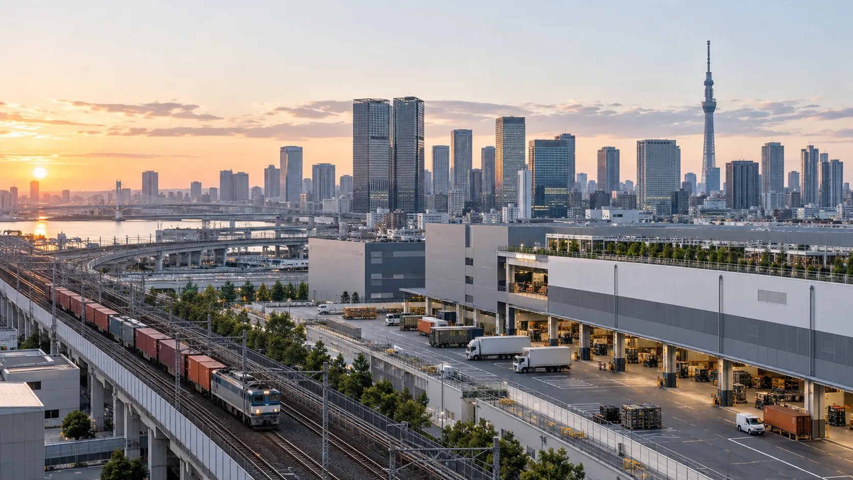 Hạ tầng logistics đô thị tại Tokyo
